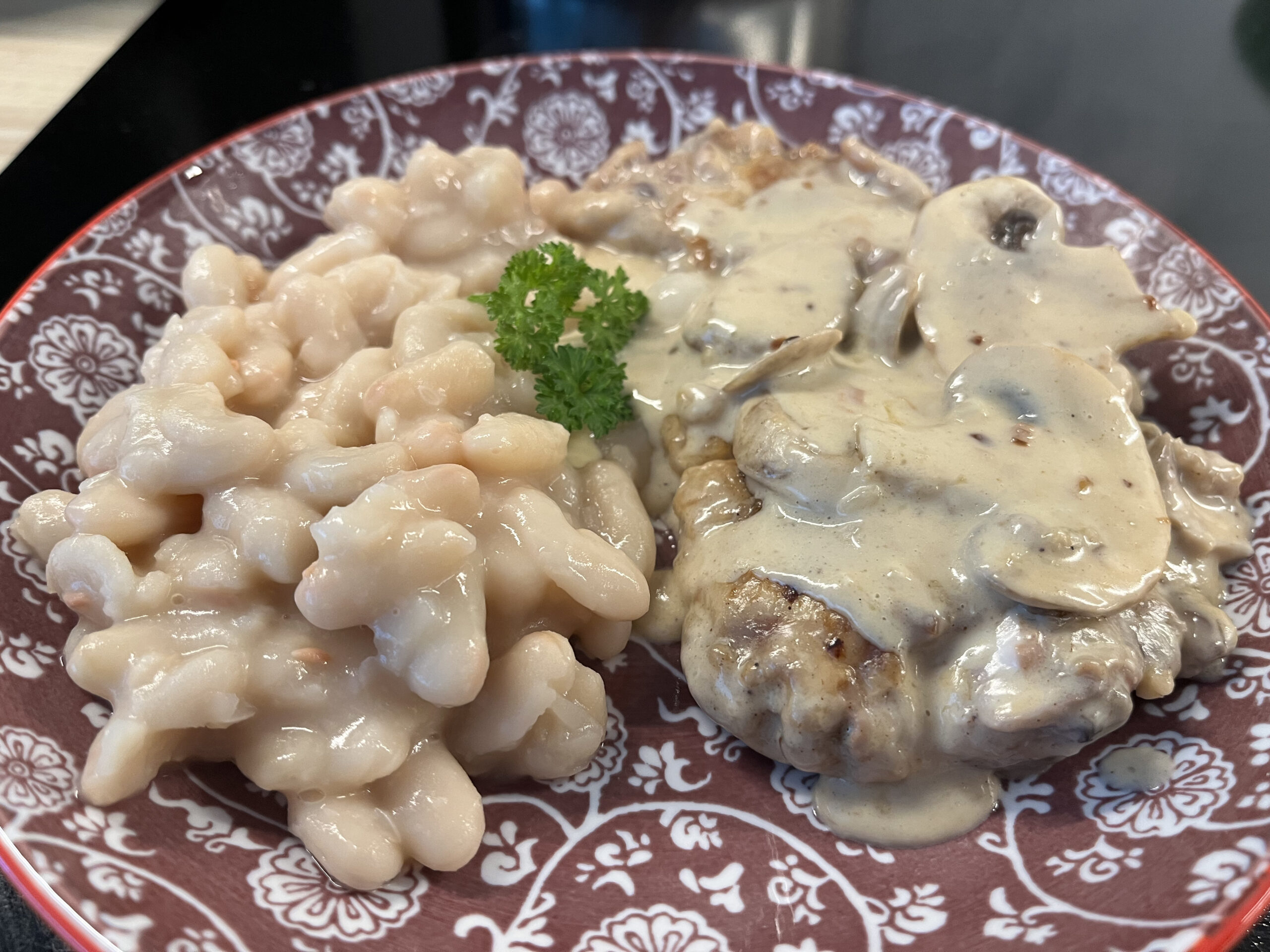 Cervelle de veau persillée